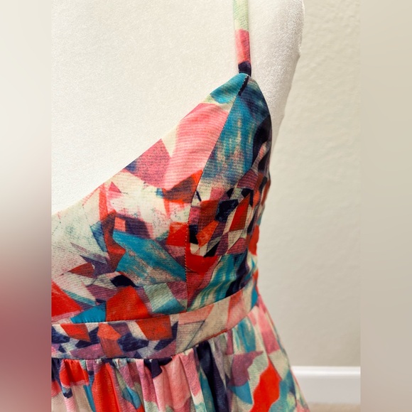 Beautiful Multi-Color Maxi Dress - Picture 3 of 6